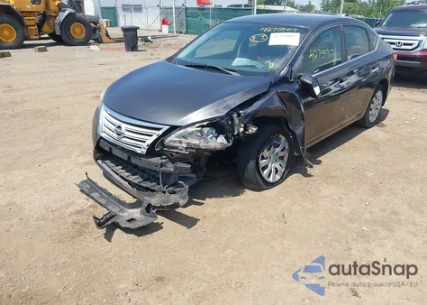 2014 Nissan Sentra Fe+ S/Fe+ Sv/S/Sl/Sr/Sv from USA, damaged, VIN 3N1AB7AP0EL664945